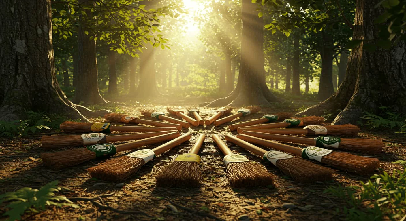 Mangos de Madera Sostenible Revolucionan la Industria de Herramientas de Limpieza