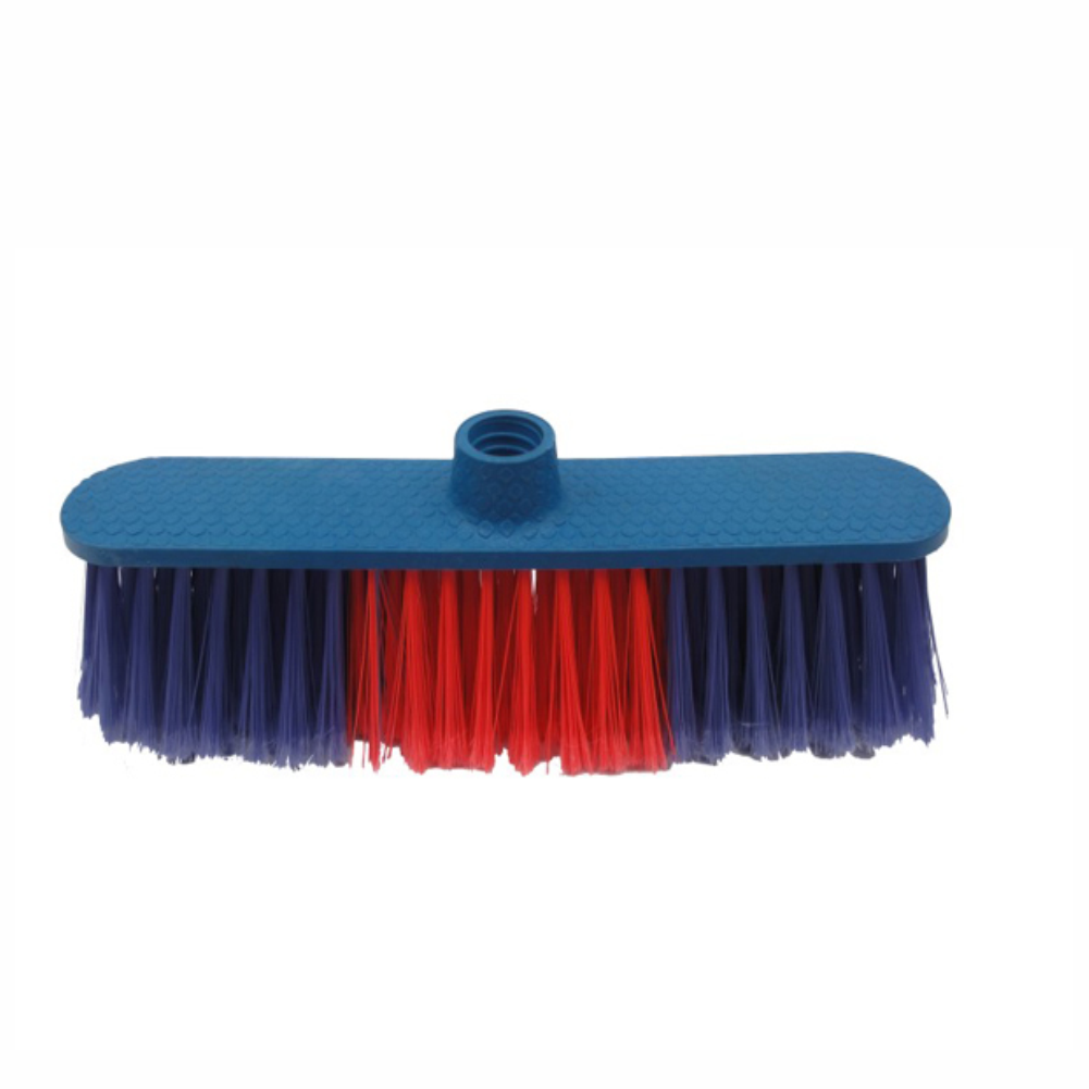 Commercial Grade Replacement Broom Head Anti-Static PET Fibers OEM Available