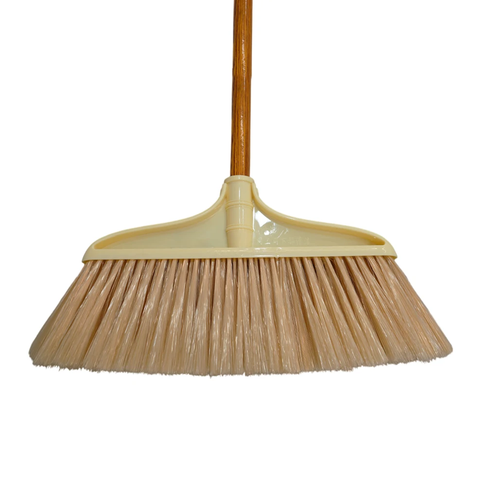 OPULENT Plastic Broom Head for Small Debris Indoor, Outdoor, Home, Restaurant, Lobby, Office, 31cm