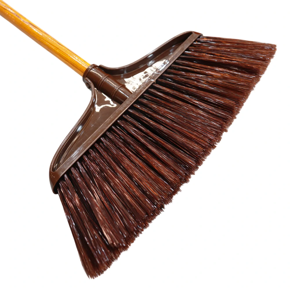 Plastic Broom Head Replacement Durable Household Broom Head Accessories for Cleaning Compatible with Standard Broom Handles for Indoor and Outdoor Use